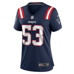 Nike Christian Elliss New England Patriots Women's Game Jersey Navy