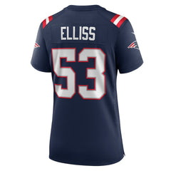 Nike Christian Elliss New England Patriots Women's Game Jersey Navy