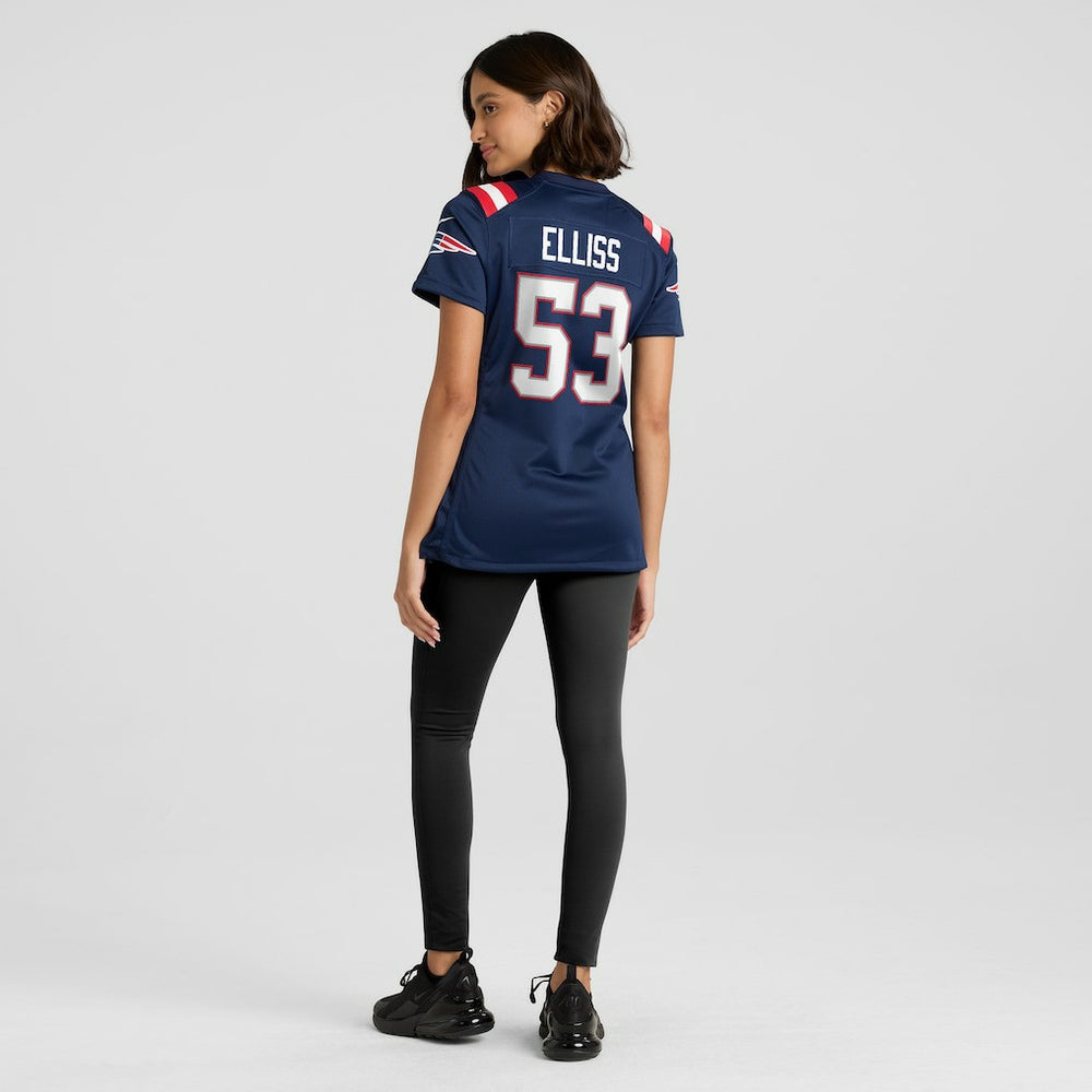 Nike Christian Elliss New England Patriots Women's Game Jersey Navy