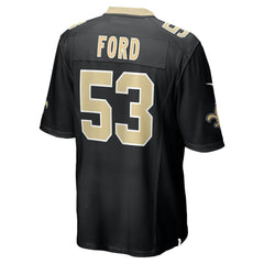Nike Jaylan Ford New Orleans Saints Game Jersey Black