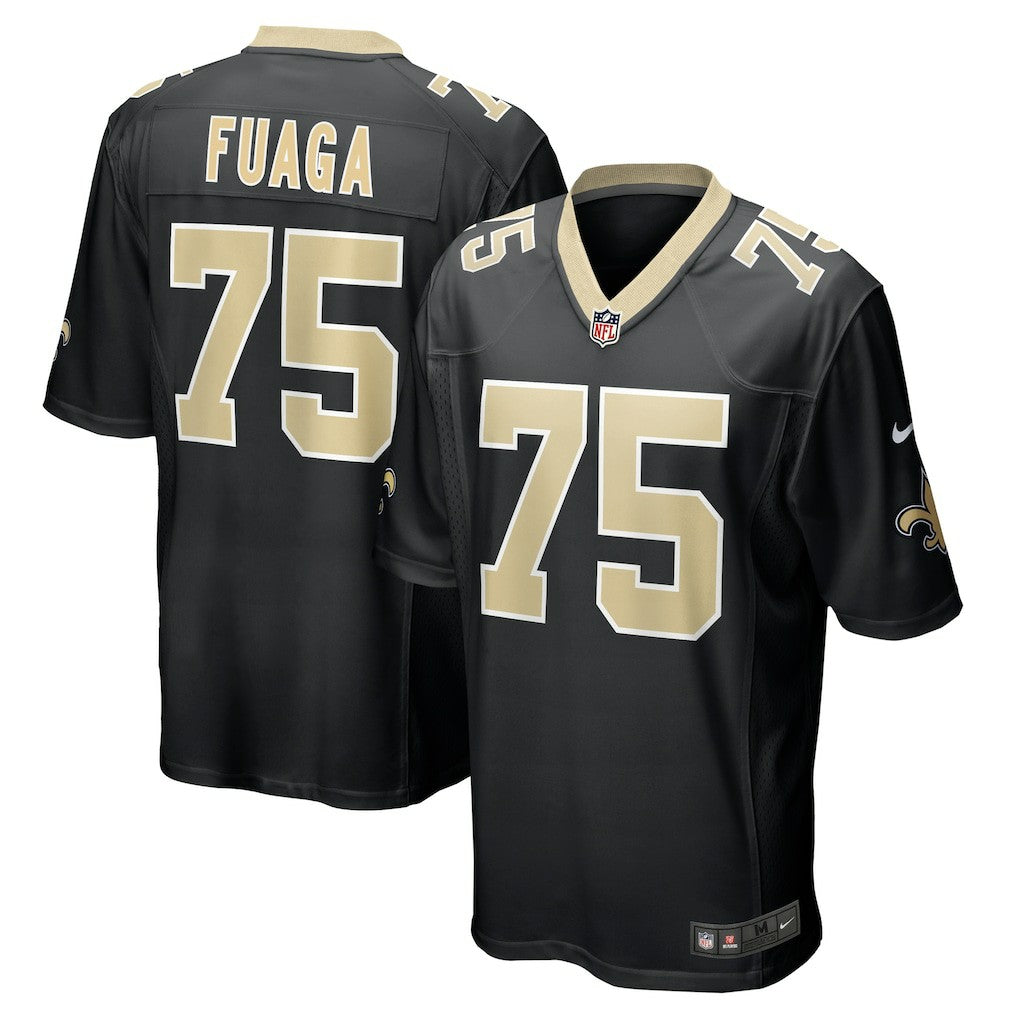 Nike Taliese Fuaga New Orleans Saints Game Jersey Black