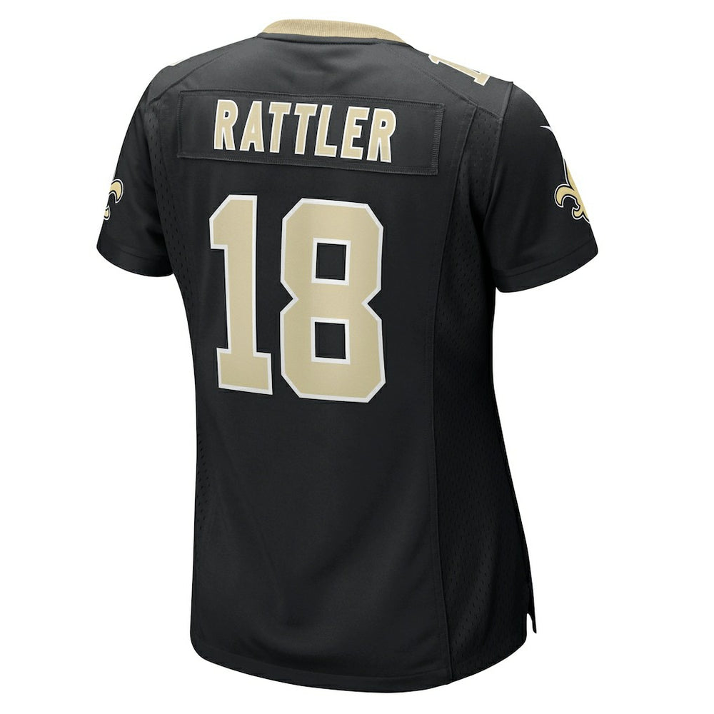Nike Spencer Rattler New Orleans Saints Women's Game Jersey Black