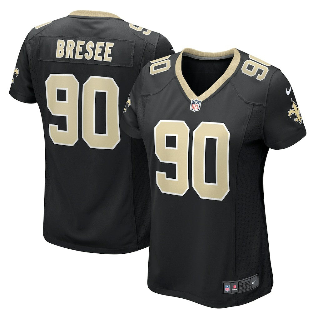 Nike Bryan Bresee New Orleans Saints Women's Game Jersey Black