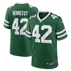 Nike Thomas Hennessy New York Jets Team Game Jersey Legacy Green