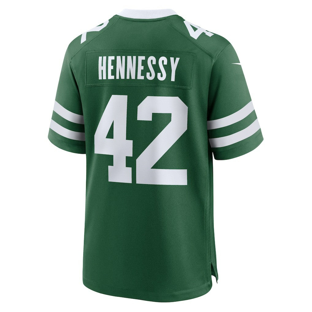 Nike Thomas Hennessy New York Jets Team Game Jersey Legacy Green