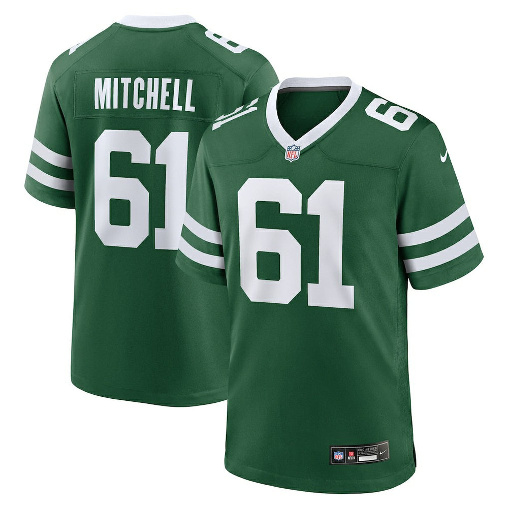 Nike Max Mitchell New York Jets Team Game Jersey Legacy Green