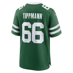 Nike Joe Tippmann New York Jets Team Game Jersey Legacy Green