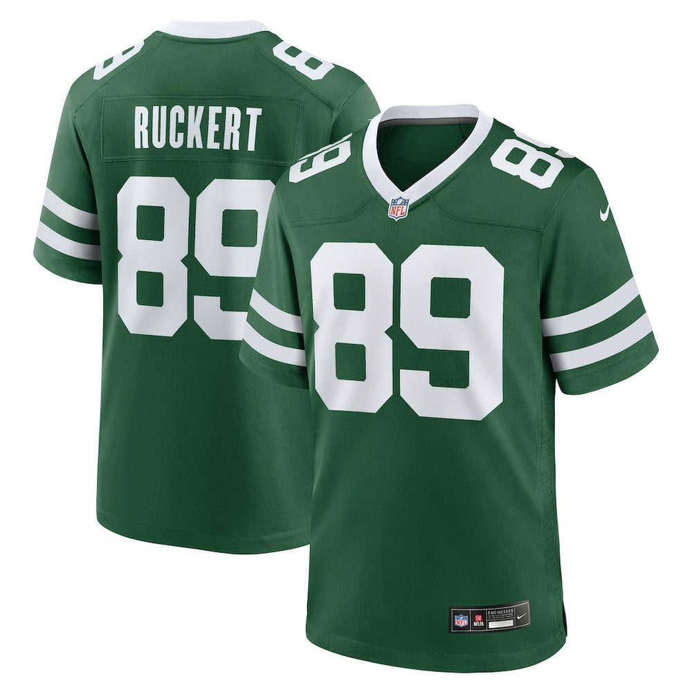 Nike Jeremy Ruckert New York Jets Team Game Jersey Legacy Green