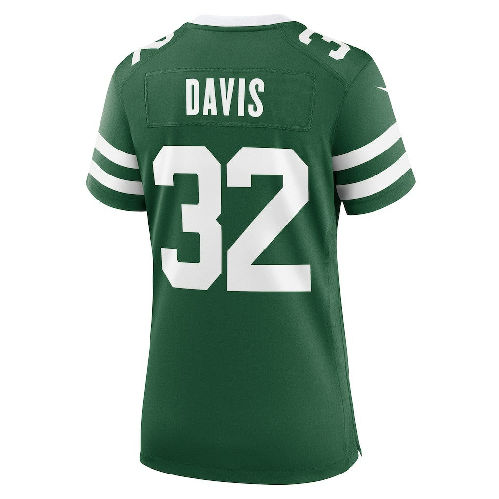 Nike Isaiah Davis New York Jets Women's Game Jersey Legacy Green