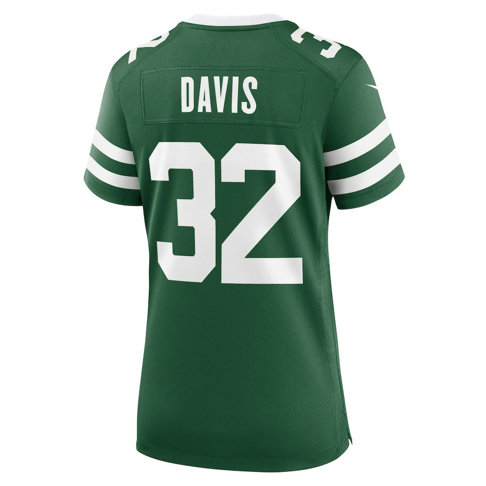 Nike Isaiah Davis New York Jets Women's Game Jersey Legacy Green