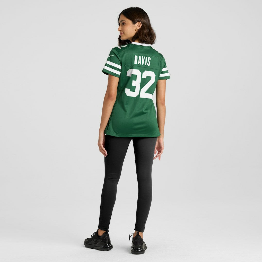 Nike Isaiah Davis New York Jets Women's Game Jersey Legacy Green