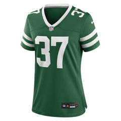 Nike Qwan'tez Stiggers New York Jets Women's Game Jersey Legacy Green