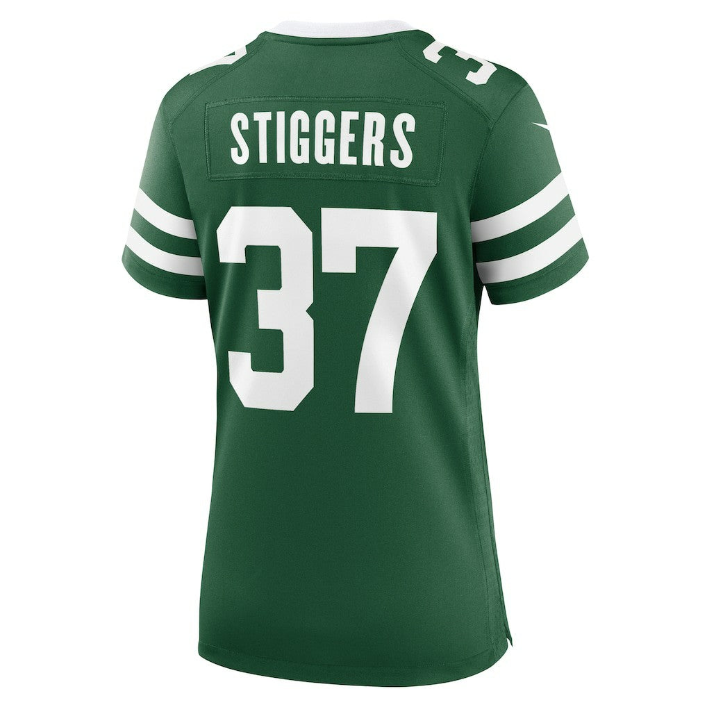 Nike Qwan'tez Stiggers New York Jets Women's Game Jersey Legacy Green