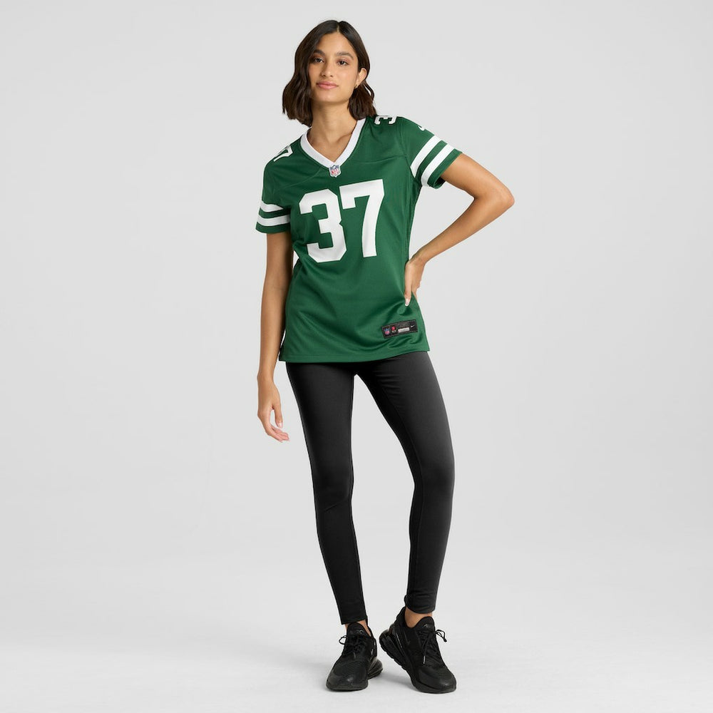 Nike Qwan'tez Stiggers New York Jets Women's Game Jersey Legacy Green