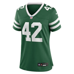 Nike Thomas Hennessy New York Jets Women's Game Jersey Legacy Green
