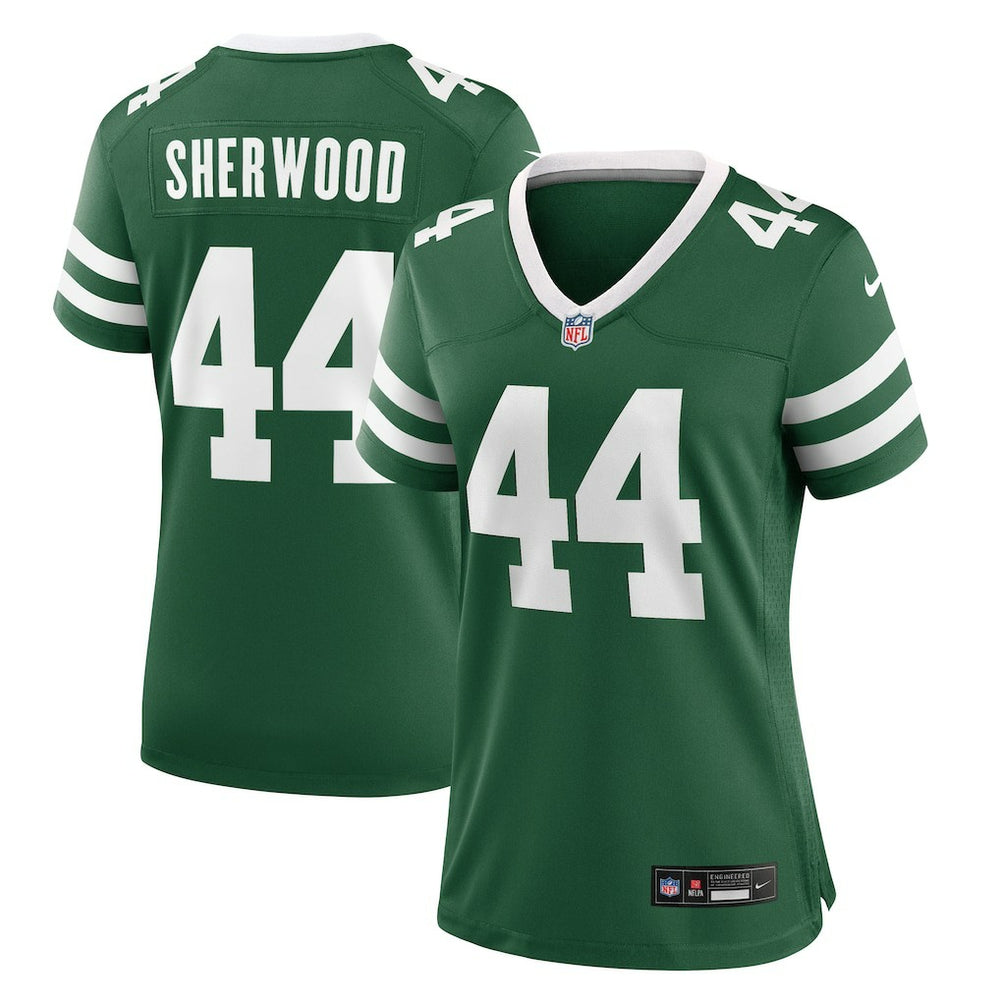 Nike Jamien Sherwood New York Jets Women's Game Jersey Legacy Green