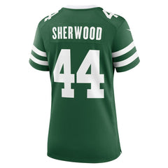 Nike Jamien Sherwood New York Jets Women's Game Jersey Legacy Green