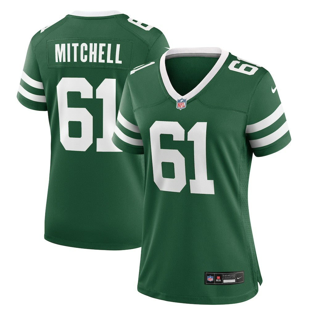 Nike Max Mitchell New York Jets Women's Game Jersey Legacy Green