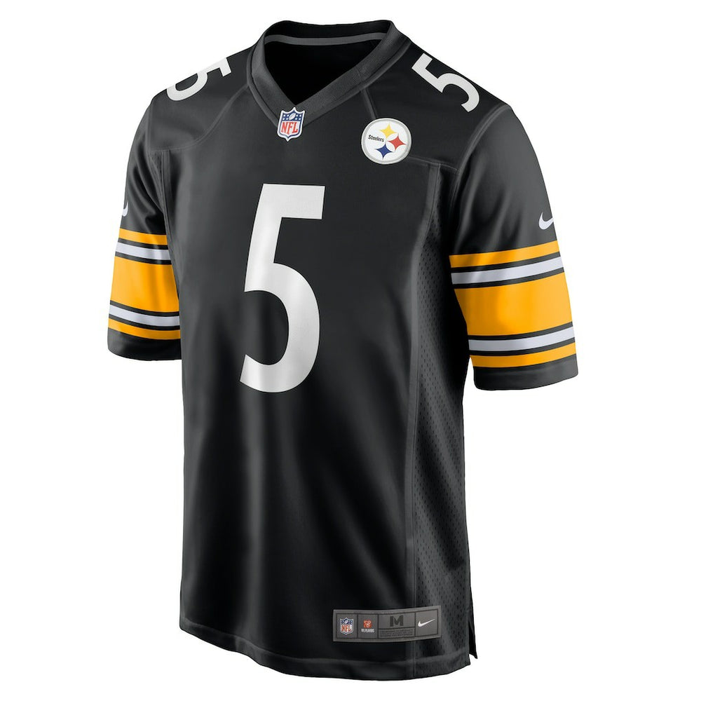 Nike Cameron Johnston Pittsburgh Steelers Game Jersey Black
