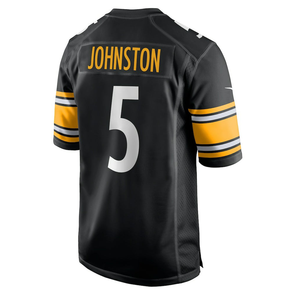 Nike Cameron Johnston Pittsburgh Steelers Game Jersey Black