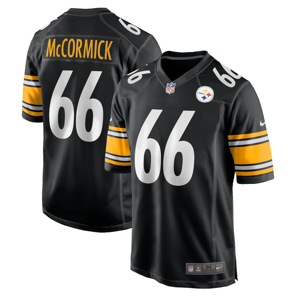 Nike Mason McCormick Pittsburgh Steelers Game Jersey Black