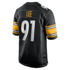 Nike Logan Lee Pittsburgh Steelers Game Jersey Black