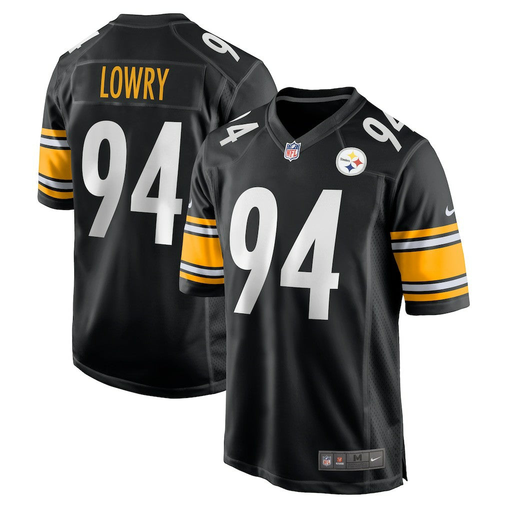 Nike Dean Lowry Pittsburgh Steelers Game Jersey Black