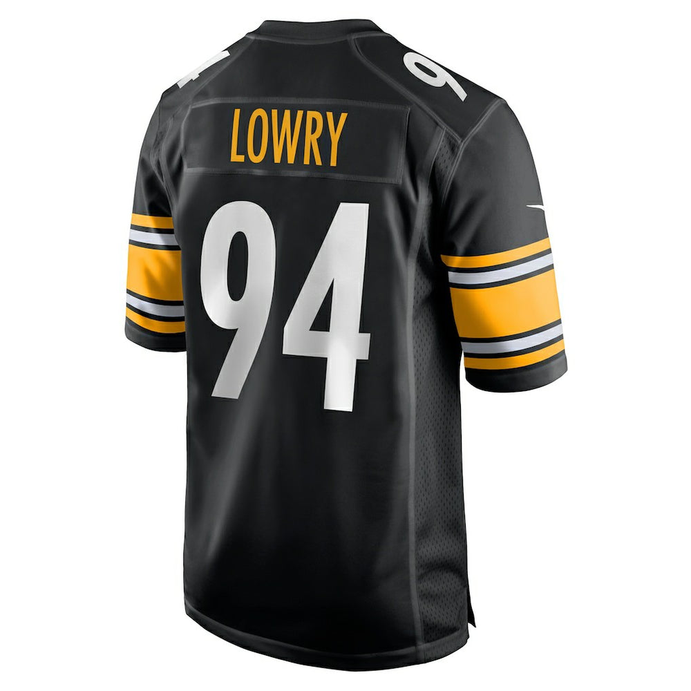 Nike Dean Lowry Pittsburgh Steelers Game Jersey Black
