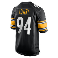 Nike Dean Lowry Pittsburgh Steelers Game Jersey Black