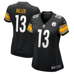 Nike Scotty Miller Pittsburgh Steelers Women's Team Game Jersey Black