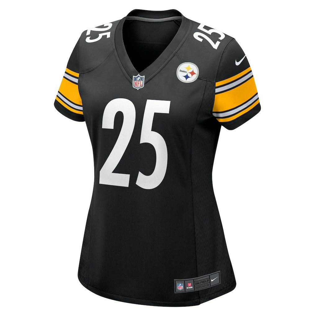 Nike DeShon Elliott Pittsburgh Steelers Women's Team Game Jersey Black