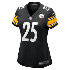 Nike DeShon Elliott Pittsburgh Steelers Women's Team Game Jersey Black