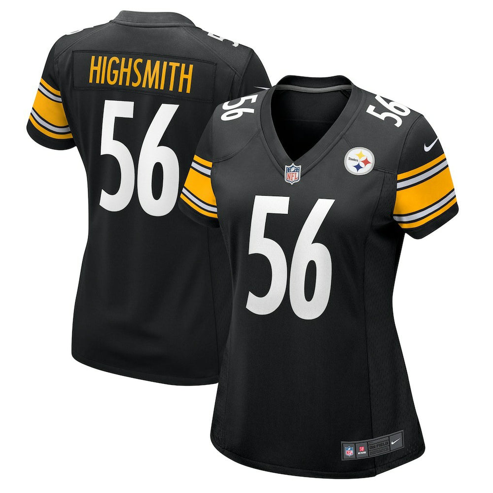 Nike Alex Highsmith Pittsburgh Steelers Women's Team Game Jersey Black
