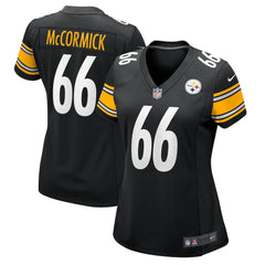 Nike Mason McCormick Pittsburgh Steelers Women's Team Game Jersey Black