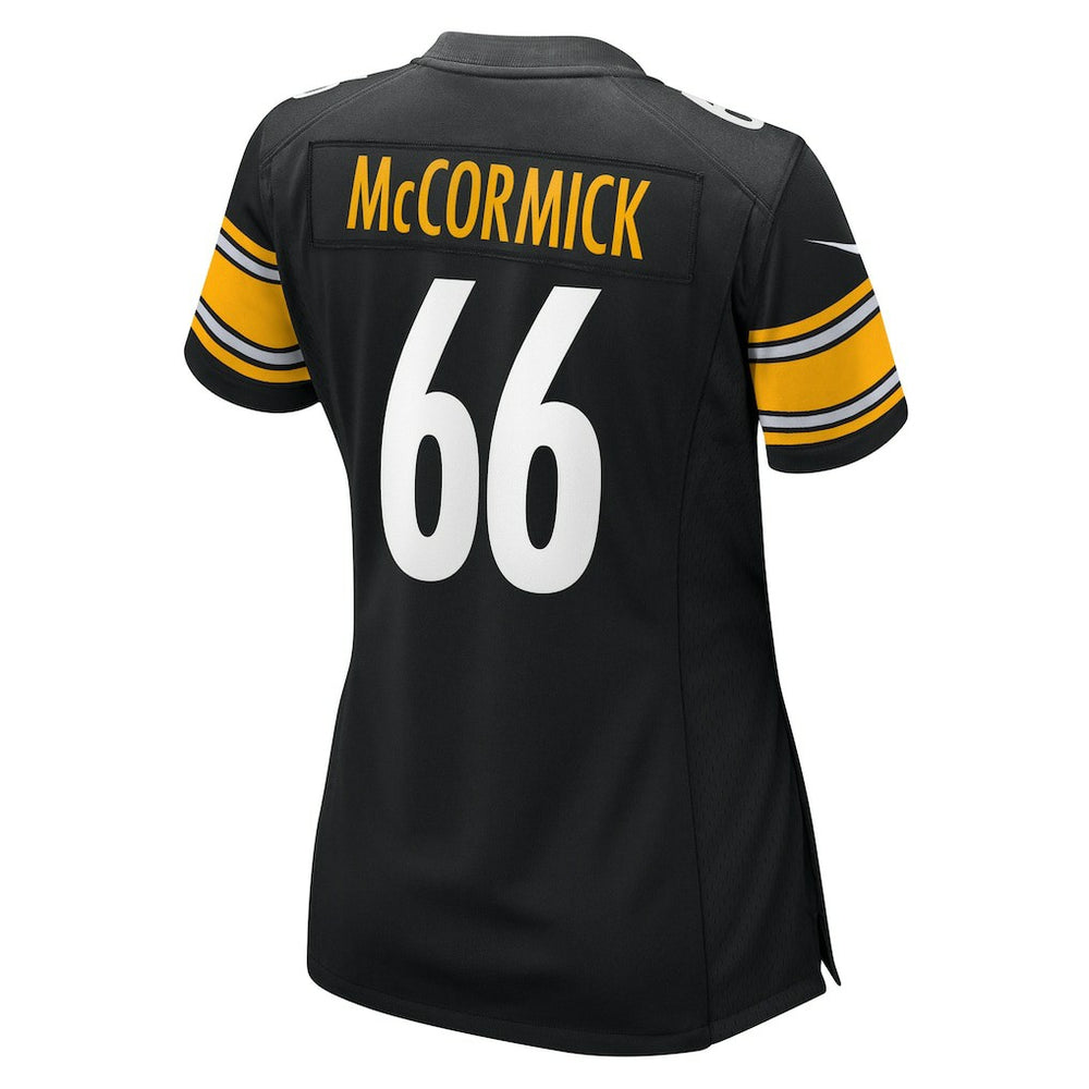 Nike Mason McCormick Pittsburgh Steelers Women's Team Game Jersey Black
