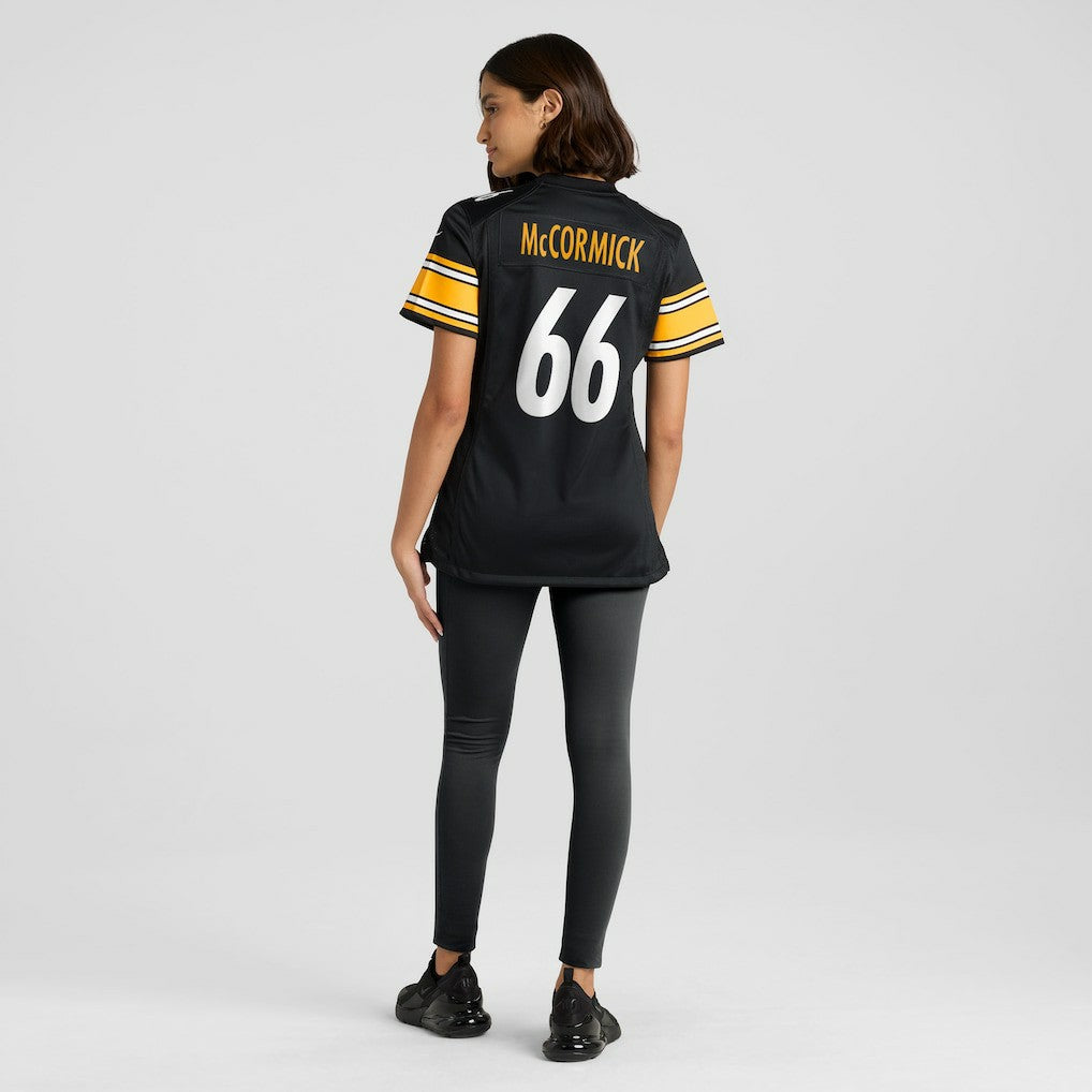 Nike Mason McCormick Pittsburgh Steelers Women's Team Game Jersey Black