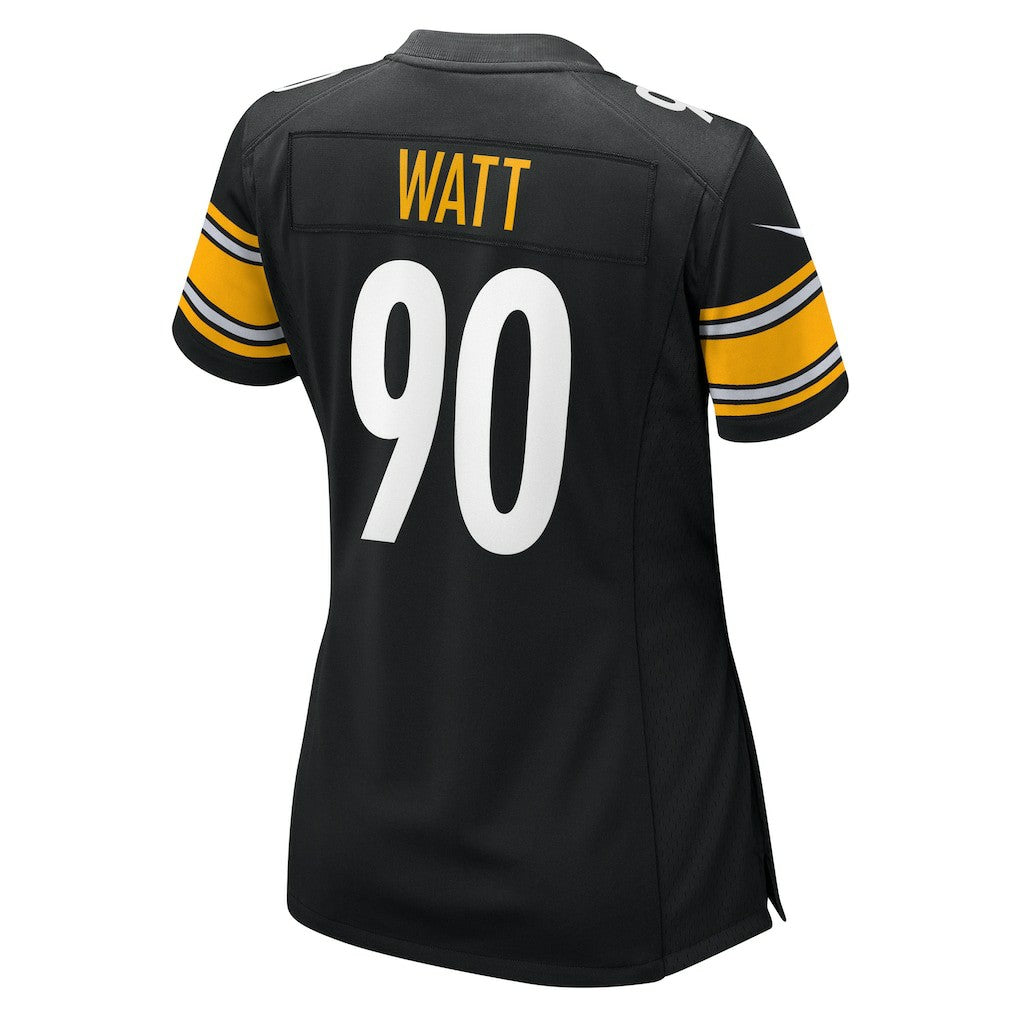 Nike T.J. Watt Pittsburgh Steelers Women's Team Game Jersey Black