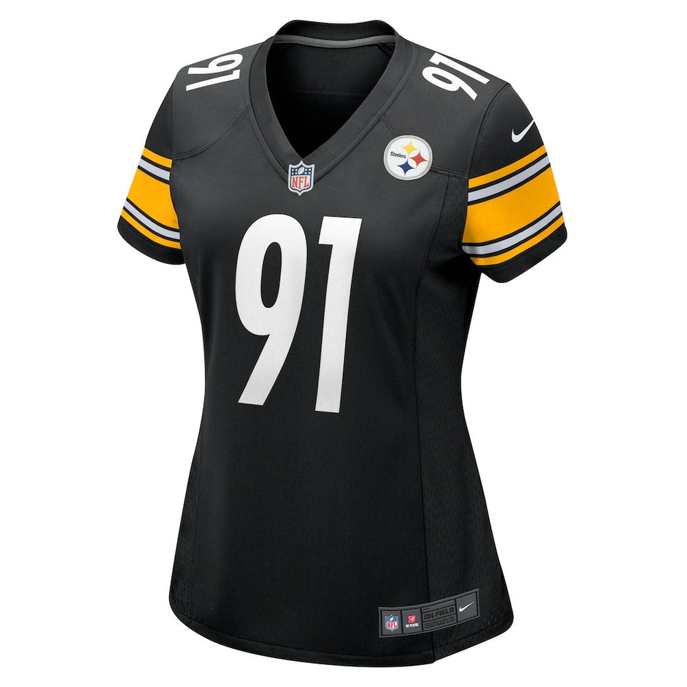 Nike Logan Lee Pittsburgh Steelers Women's Team Game Jersey Black