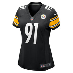 Nike Logan Lee Pittsburgh Steelers Women's Team Game Jersey Black