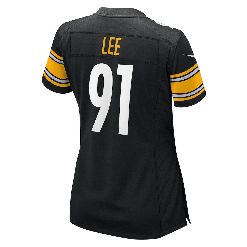 Nike Logan Lee Pittsburgh Steelers Women's Team Game Jersey Black
