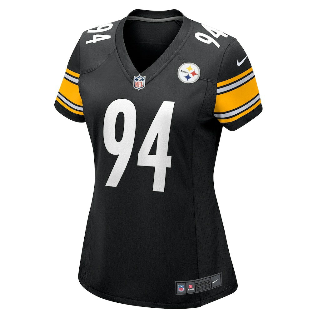 Nike Dean Lowry Pittsburgh Steelers Women's Team Game Jersey Black
