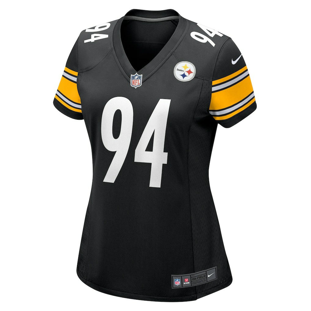 Nike Dean Lowry Pittsburgh Steelers Women's Team Game Jersey Black