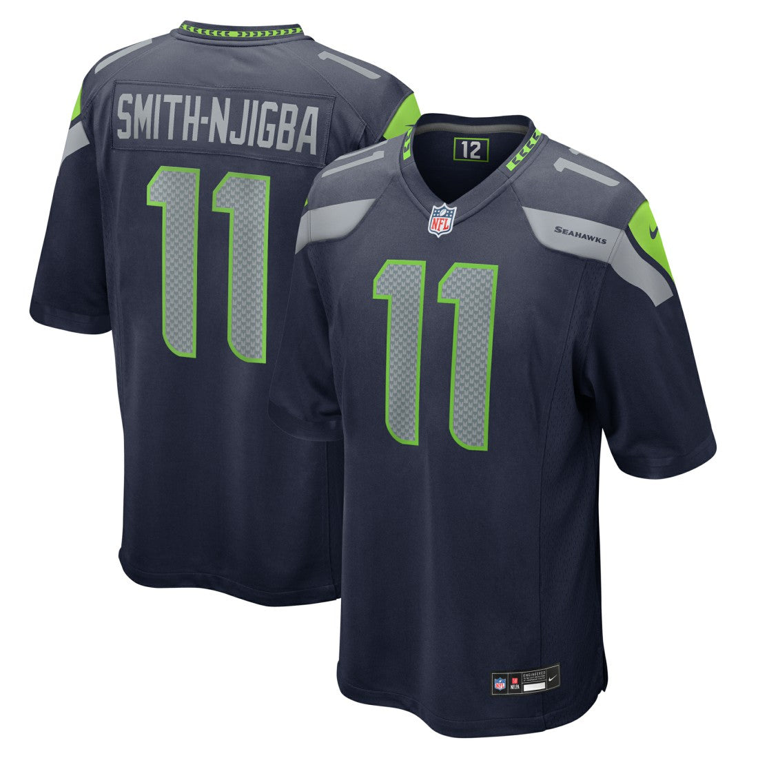Nike Jaxon Smith-Njigba Seattle Seahawks Game Jersey College Navy