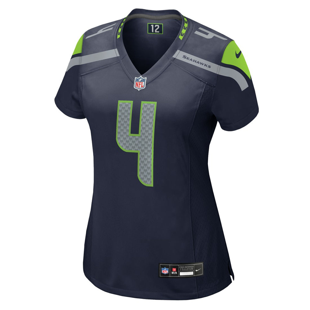 Nike Michael Dickson Seattle Seahawks Women's Team Game Jersey College Navy