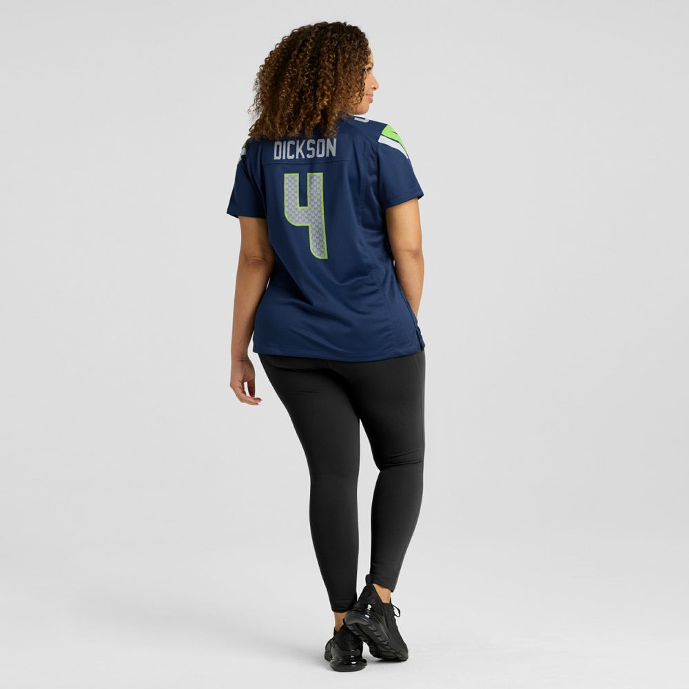 Nike Michael Dickson Seattle Seahawks Women's Team Game Jersey College Navy