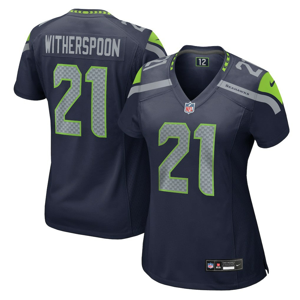 Nike Devon Witherspoon Seattle Seahawks Women's Team Game Jersey College Navy