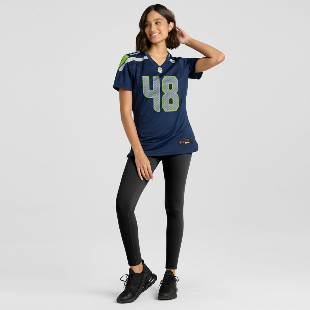 Nike Tyrice Knight Seattle Seahawks Women's Team Game Jersey College Navy