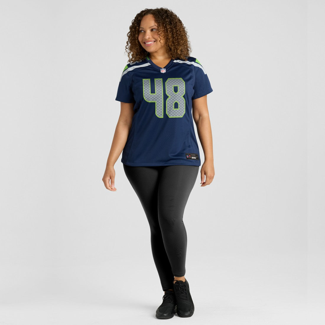 Nike Tyrice Knight Seattle Seahawks Women's Team Game Jersey College Navy