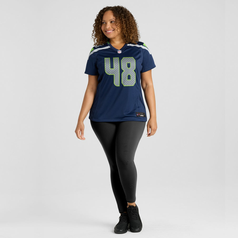 Nike Tyrice Knight Seattle Seahawks Women's Team Game Jersey College Navy