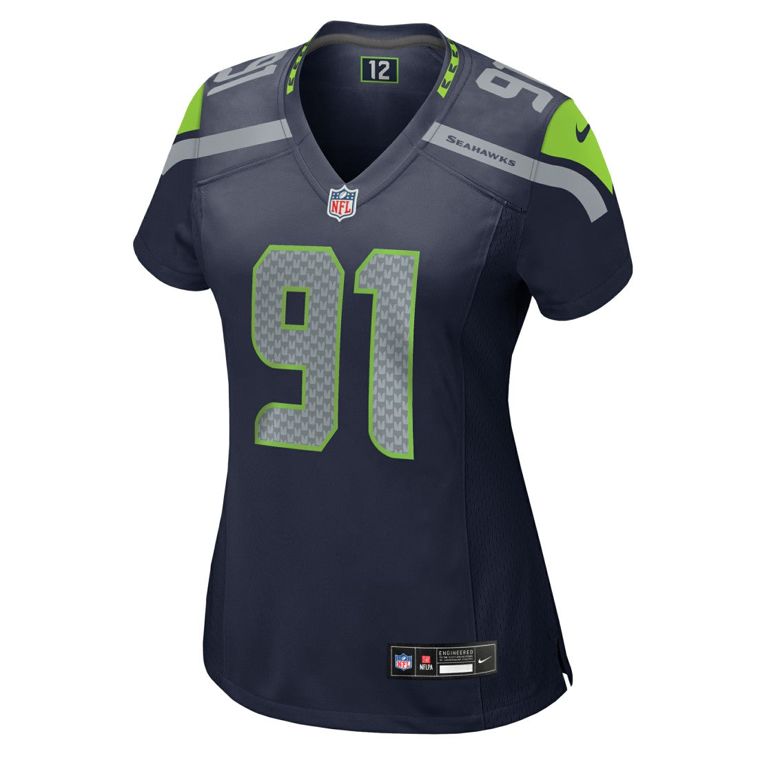 Nike Byron Murphy II Seattle Seahawks Women's Team Game Jersey College Navy